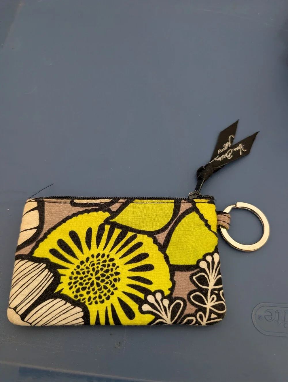 Vera Bradley Citron Zip Top ID Case